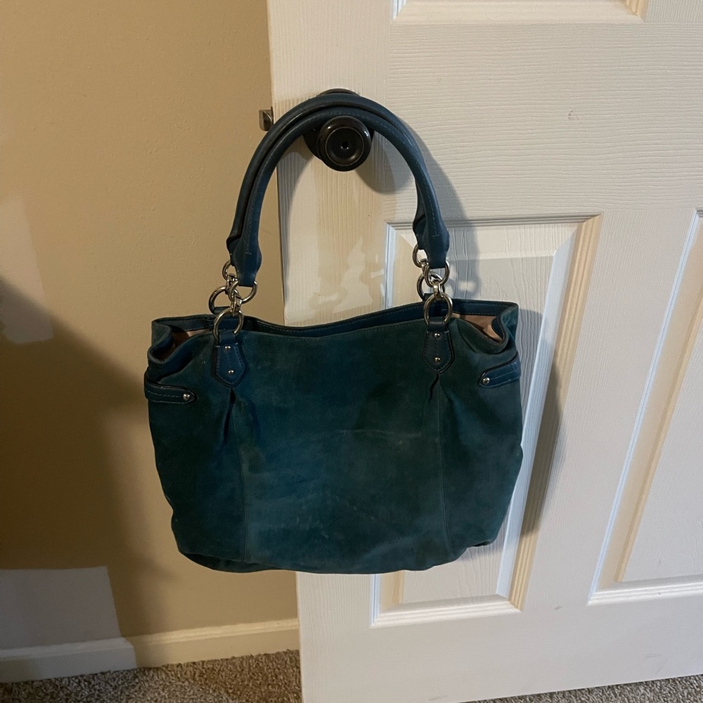 Velvet Coach Purse - Picture 2 of 3